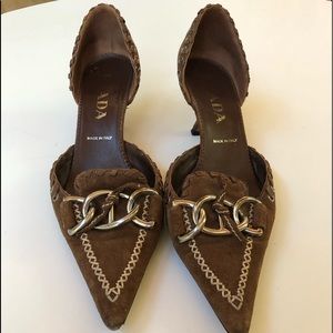 Vintage Prada cutout heel